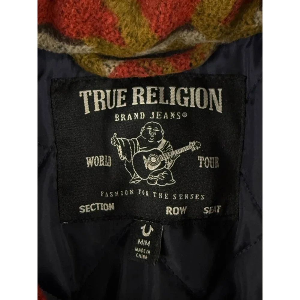 True Religion Men's South Western Jimmy Jacket Size Medium
